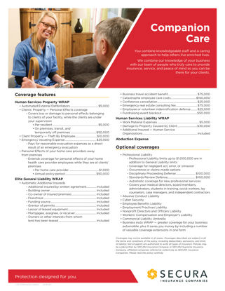 Companion Care Sell Sheet